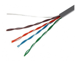 Кабель UTP медный внутренний 4х2х0.5мм