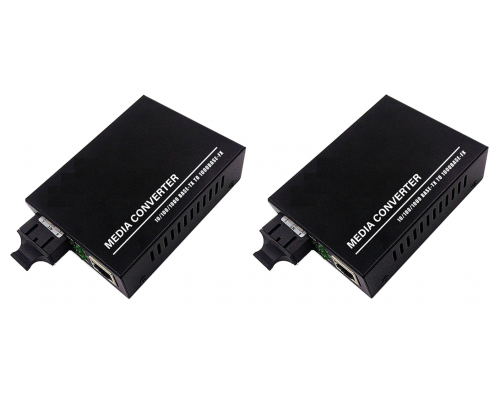 Комплект медиаконвертеров SMR-MC-SFPSC-01