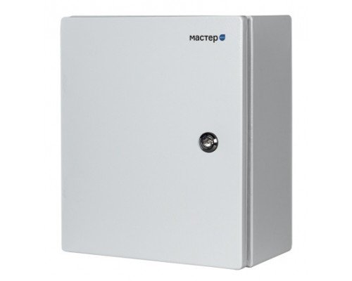 Монтажный навесной шкаф MASTERMANN МАСТЕР-2У с монтажной панелью 290х390х190, IP 54