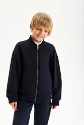 Толстовка из хлопкового футера