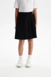 Черная юбка-гофре.