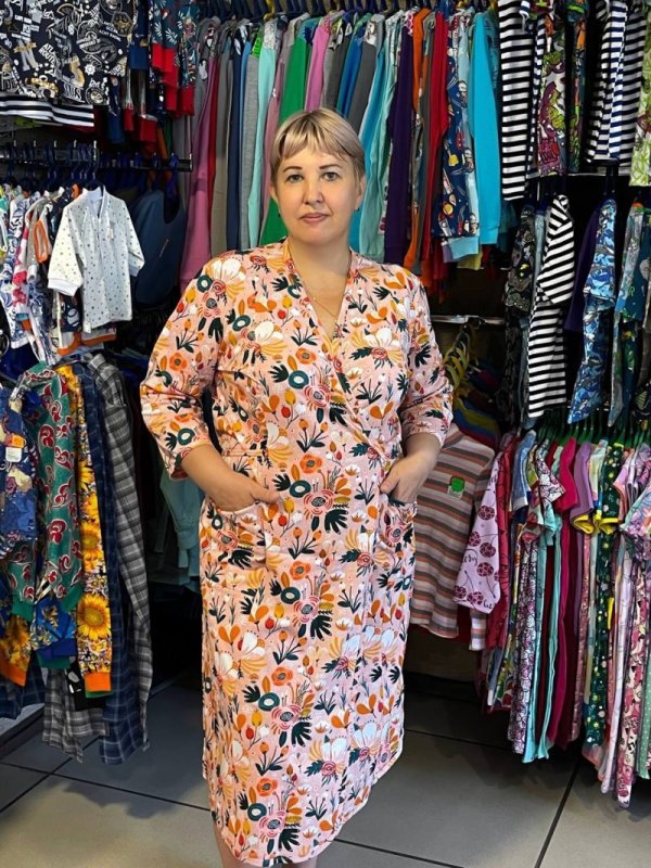 Халат на запах