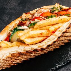 ГИРО В БУЛОЧКЕ