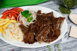 ШАУРМА С ГОВЯДИНОЙ И РИСОМ