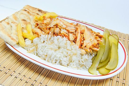 ШАУРМА С КУРИЦЕЙ И РИСОМ