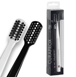 Набор зубных щеток CURAPROX white is black СS5460