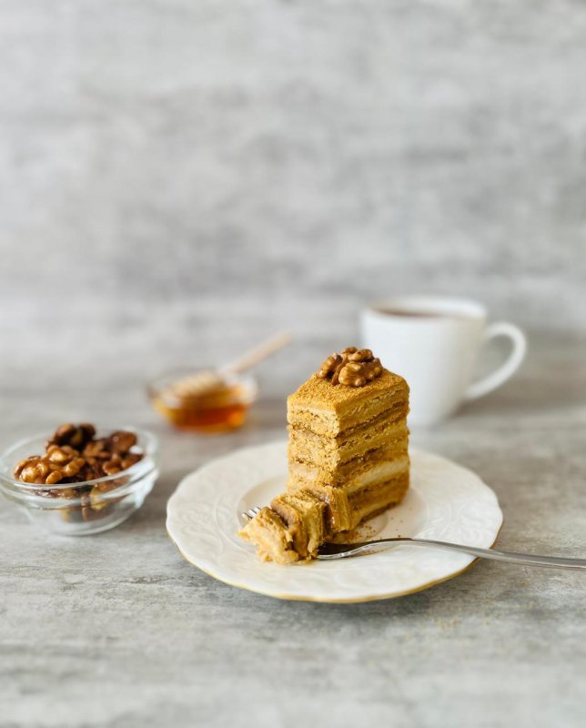 Медовик карамельный