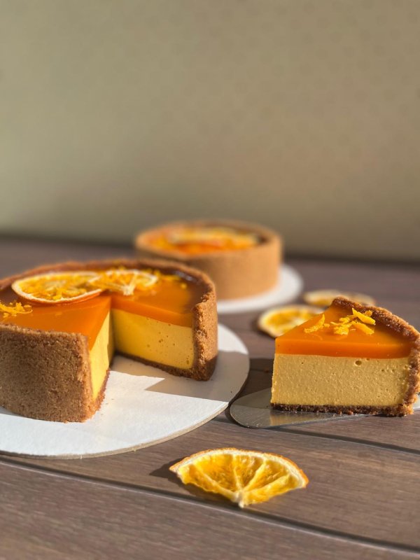 Чизкейк «Облепиха-апельсин»