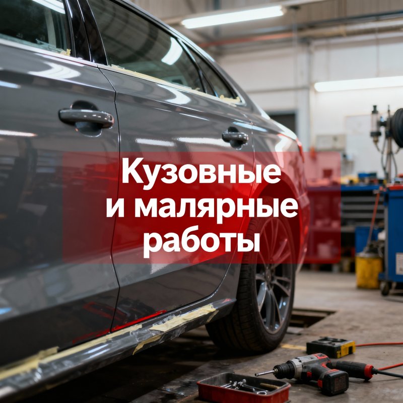 Кузовные и автомалярные работы