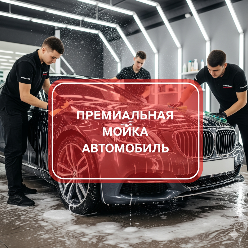 Премиальная мойка автомобиля