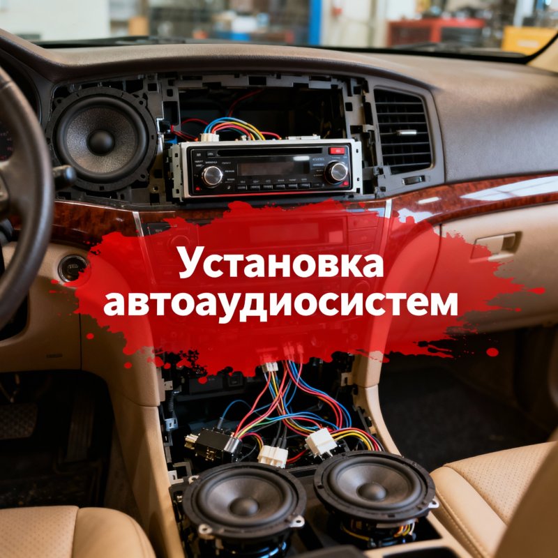 Установка аудиосистемы