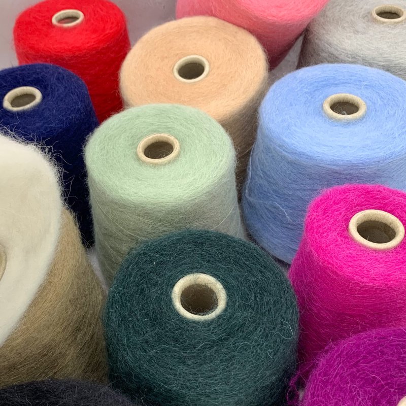 Бобинная пряжа из Италии