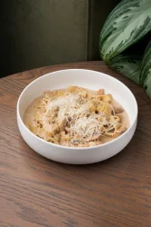 Фетучини с куриным филе