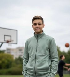 Толстовка детская на замке