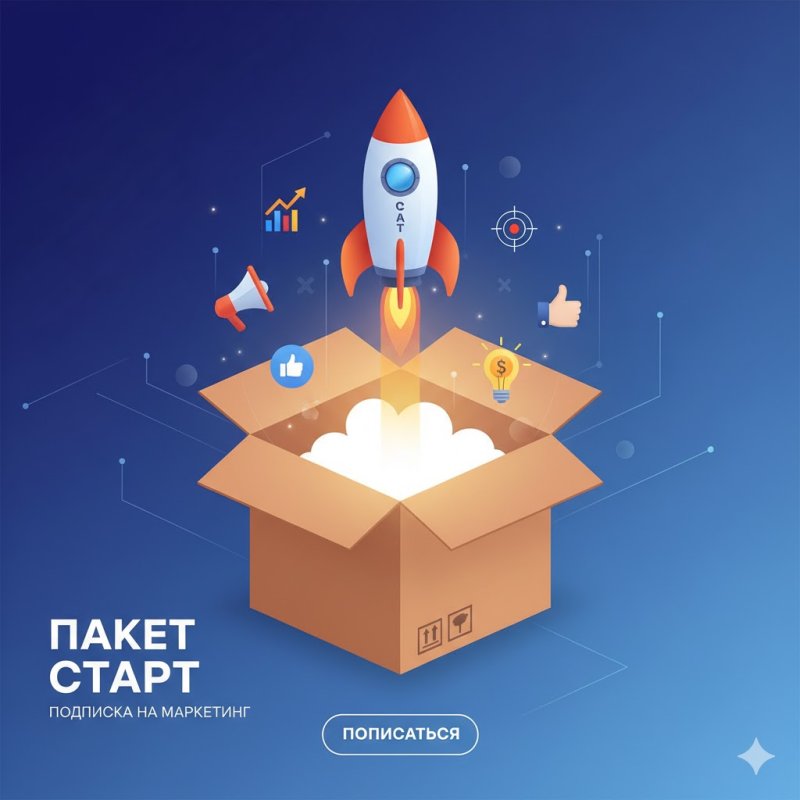 Пакет Старт подписки на маркетинг