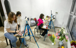 Урок рисования для детей