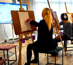 Портреты маслом А3