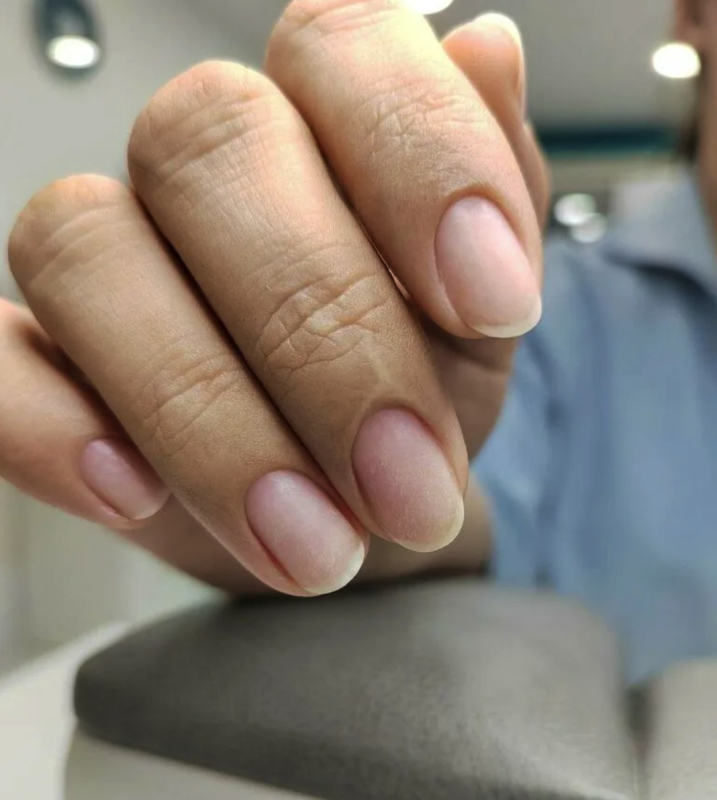 Маникюр без покрытия