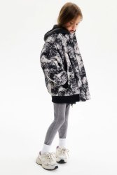 Бомбер с принтом в стиле tie-dye. Модель унисекс.