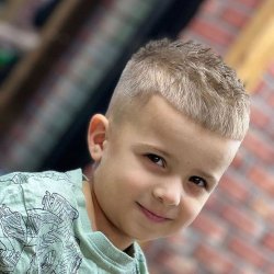 Стильная стрижка детская