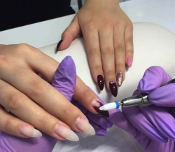 Снятие покрытия гель-лак / гель