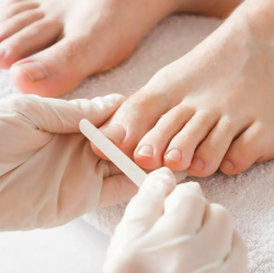 Педикюр пальцев без покрытия