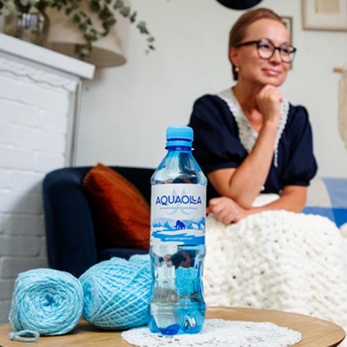 Вода 0,5л "Aquaolla" негаз. шт.(тз)