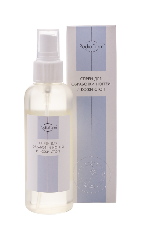 Спрей для обработки ногтей и кожи стоп