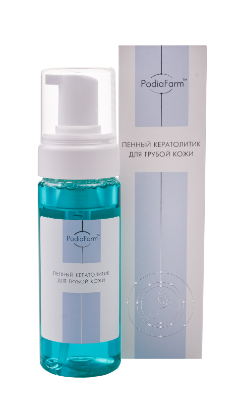 Пенный кератолитик для грубой кожи