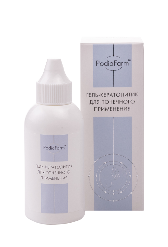 Гель-кератолитик для точечного применения