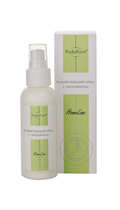 Размягчающий крем с ланолином HomeLine