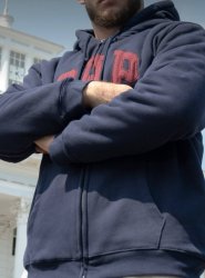 утепленная толстовка Gap