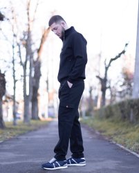 спортивный костюм KITON в черном цвете