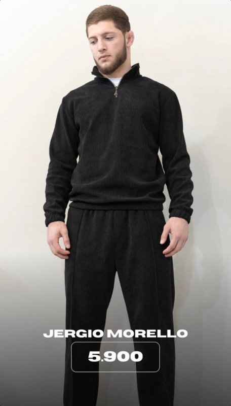 Костюм Jergio Morello в черном цвете