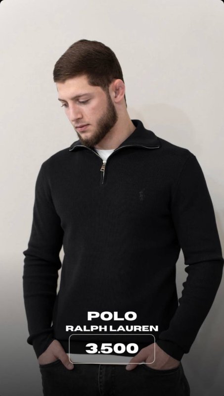 Полузамок черный Polo Ralph Lauren