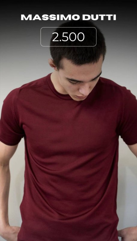 футболка MASSIMO DUTTI