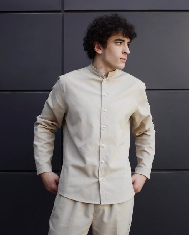 льняной костюм