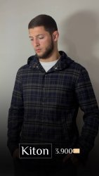 Kiton с капюшоном