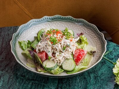 Салат с крабом