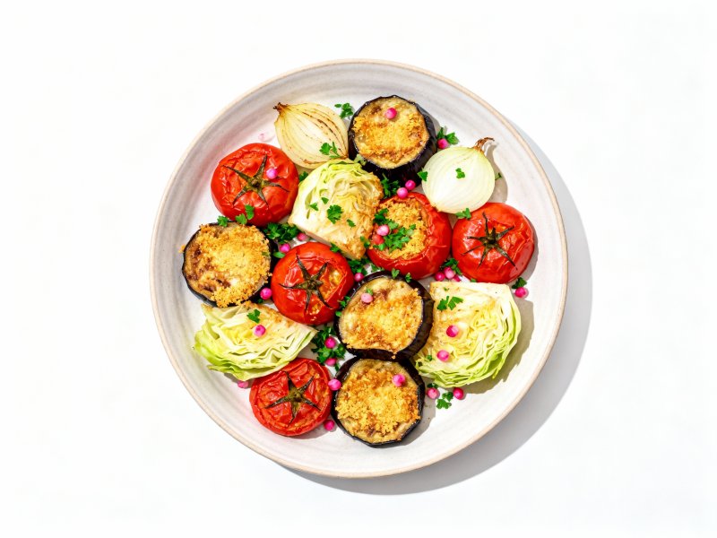 Запечённые овощи