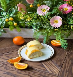 Апельсиновый рулет