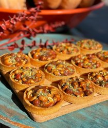 Тарталетка Карамельно-ореховая