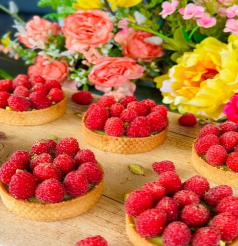 Фисташковая тарталетка