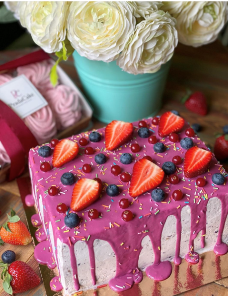 Торт «Черничные ночи»