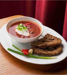 Гастрономический борщ в стиле Бабушкиной кухни