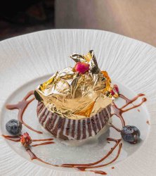 Шоколадный фондан