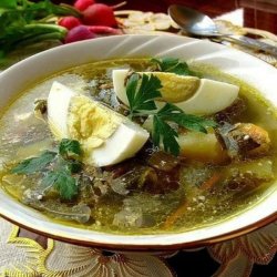 Борщ зеленый