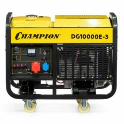 Электростанция дизельная 12,5 кВА «CHAMPION», DG 10000E-3