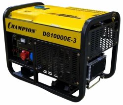 Электростанция дизельная 12,5 кВА «CHAMPION», DG 10000E-3