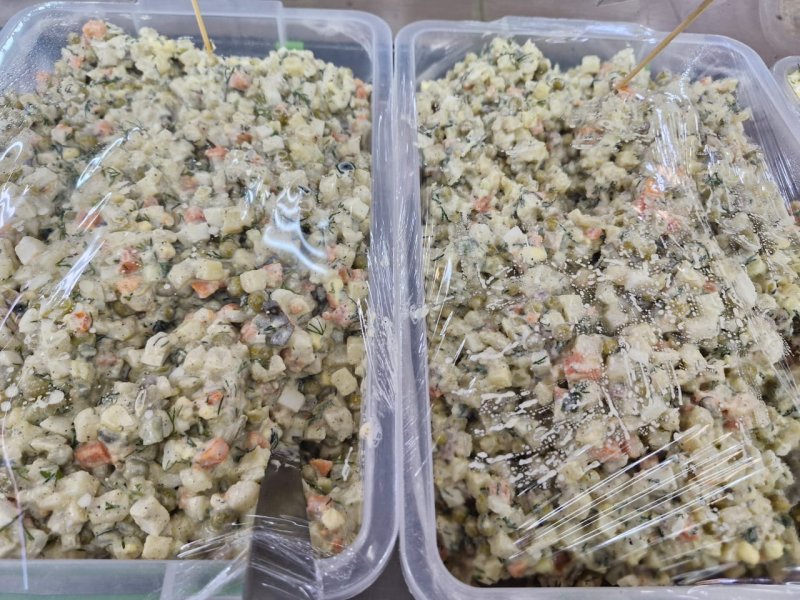 Салат «Столичный» с мясом